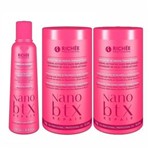 Ficha técnica e caractérísticas do produto Kit Richée Professional Tratamento Nano BTX Repair Repositor de Massa + Shampoo Antirresíduo
