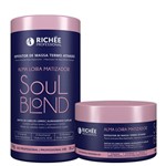 Ficha técnica e caractérísticas do produto Kit Richée Repositor de Massa Soul Blond 1kg+Soul Blond 300g - Richée Professional