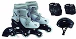 Ficha técnica e caractérísticas do produto Kit Roller Infantil Capacete Joelheira Cotoveleira 34 37mor