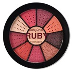 Ficha técnica e caractérísticas do produto Kit Ruby Rose de 9 sombras, 1 primer HB 9986/8 RUBY - 0, 71g