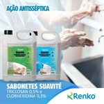 Ficha técnica e caractérísticas do produto Kit 2 Sabonete antisseptico com CLORHEXIDINA 0,3% Renko 5l