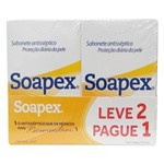 Ficha técnica e caractérísticas do produto Kit Sabonete Antisséptico Soapex 2 Unidades