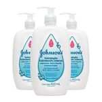 Ficha técnica e caractérísticas do produto Kit Sabonete Cremoso Johnson`s Baby Hidratação Intensa 200ml