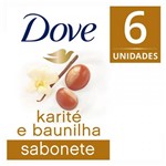 Kit Sabonete Dove Karite com 6 Unidades 90g Preço Especial