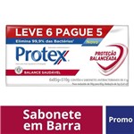 Ficha técnica e caractérísticas do produto Kit Sabonete em Barra Protex Balance Saudável 85g Leve 6 Pague 5