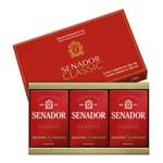 Ficha técnica e caractérísticas do produto Kit Sabonete em Barra Senador Classic com 3 Unidades 130g Cada