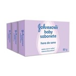 Ficha técnica e caractérísticas do produto Kit Sabonete Johnson`s Baby Hora do Sono - 80g