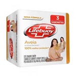 Ficha técnica e caractérísticas do produto Kit Sabonete Lifebuoy Antibacteriano Aveia 85g 3 Unidades