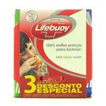 Kit Sabonete Lifebuoy Cream + Total + Nature 90G Cada