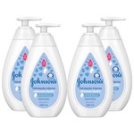 Ficha técnica e caractérísticas do produto Kit Sabonete Líquido Hidratação Intensa Johnson`s Baby 4 Unidades