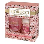Ficha técnica e caractérísticas do produto Kit Sabonete Liquido + Loção Hidratante Fiorucci Flor de Cerejeira