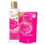 Kit Sabonete Líquido Lux Tentação Floral 250ml + Refil 220ml