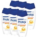 Kit Sabonete Líquido Protex Nutri Protect Vitamina E 250ml com 6 unidades