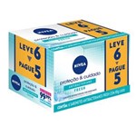 Kit Sabonete Nivea Antibacteriano Fresh 85G Leve 6 Pague 5