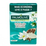 Ficha técnica e caractérísticas do produto Kit Sabonete Palmolive Esfoliação Delicada com Jasmin Leve 8 Pague 7