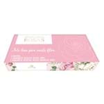 Ficha técnica e caractérísticas do produto Kit 2 Sabonetes Rosas Brancas e Rosas