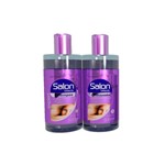 Kit Salon Beauty Shampoo e Condicionador Desamarelador 