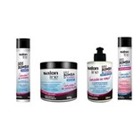 Ficha técnica e caractérísticas do produto Kit Salon Line Bomba Shampoo+Condicionador + Máscara +Creme para Pentear