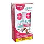 Ficha técnica e caractérísticas do produto Kit Salon Line Shampoo 300ml + Condicionador Hidra Coco 300ml