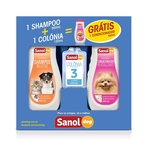 Ficha técnica e caractérísticas do produto Kit Sanol Dog de Shampoo, Colônia e Condicionador