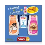 Ficha técnica e caractérísticas do produto Kit Sanol Dog Shampoo, Colônia e Condicionador para Cães