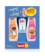 Ficha técnica e caractérísticas do produto Kit Sanol Dog - Shampoo - Condicionador e Colônia