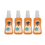 Ficha técnica e caractérísticas do produto Kit Sbp Advanced Repelente Kids Spray 100Ml 4 Unidades