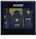 Kit Scuderia Ferrari Black Contendo Perfume, Desodorante e Gel de Banh...