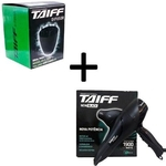 Kit Secador Taiff New Black 1900w + Difusor Taiff Universal