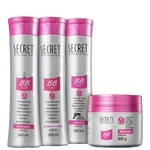 Ficha técnica e caractérísticas do produto Kit Secrets Professional BB Hair Leave-in (4 Produtos)