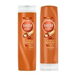 Ficha técnica e caractérísticas do produto Kit Seda Bomba de Nutrição Shampoo + Condicionador 325ml Creme de Tratamento