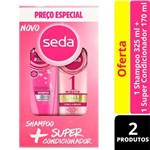 Ficha técnica e caractérísticas do produto Kit Seda Ceramidas Shampoo 325ml + Super Condicionador 170ml