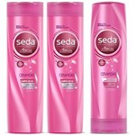Ficha técnica e caractérísticas do produto Kit Seda Ceramidas Shampoo 325ml 2 Unidades Condicionador 325ml