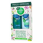 Ficha técnica e caractérísticas do produto Kit Seda Hidratação Baixo Poo Shampoo + Condiconador 325ml