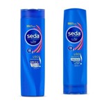 Ficha técnica e caractérísticas do produto Shampoo + Condicionador Seda Liso Extremo 325ml - Seda