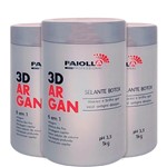 Ficha técnica e caractérísticas do produto Kit 3 Selante Btx 3D Argan 6 em 1 Paiolla - 1kg