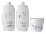 Ficha técnica e caractérísticas do produto Kit Semi Di Lino Alfaparf Shampoo, Condicionador E Máscara