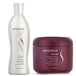 Ficha técnica e caractérísticas do produto Kit Senscience Shampoo Renewal 300ml + Mascara 150ml