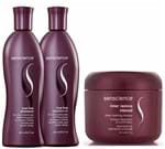 Kit Senscience Shampoo True Hue 300ml+Condicionador+Mascara 150ml