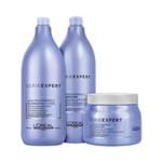 Kit Serie Expert Blondifier Cool Shampoo+Condicionador 1500ml com 50% de Desconto na Máscara 500g