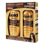 Ficha técnica e caractérísticas do produto Kit Sh + Co Niely Gold 300ml Chocolate - Seu Gil