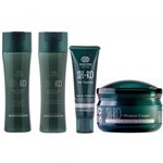 Ficha técnica e caractérísticas do produto Kit SH-RD Shampoo + Condicionador Nutra Therapy - 250ml + Máscara Hair Treatment - 70ml + Leave-in - 80ml - Shaan Honq