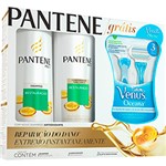 Kit Restauração Pantene - Shampoo + Condicionador + Gillette Venus Oceana Kit