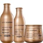 Ficha técnica e caractérísticas do produto Kit Shampoo 300Ml + Condicionador 200Ml + Máscara 250G Gold Quinoa + P...