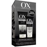 Ficha técnica e caractérísticas do produto Kit Shampoo 400 ml e Condicionador 200 ml Ox Reparação Completa
