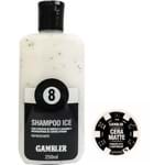 Ficha técnica e caractérísticas do produto Kit Shampoo 250 Ml + Cera Matte 65mg - Gambler