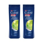 Ficha técnica e caractérísticas do produto Kit Shampoo Anticaspa Clear Men 200ml 2 Unidades