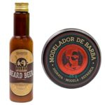 Ficha técnica e caractérísticas do produto Kit Shampoo Beard Beer 170 ml + Modelador de Barba 65g Barba de Respeito
