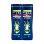 Kit Shampoo Clear Men Anticaspa Controle da Coceira