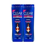 Ficha técnica e caractérísticas do produto Kit Shampoo Clear Men Anticaspa Queda Control